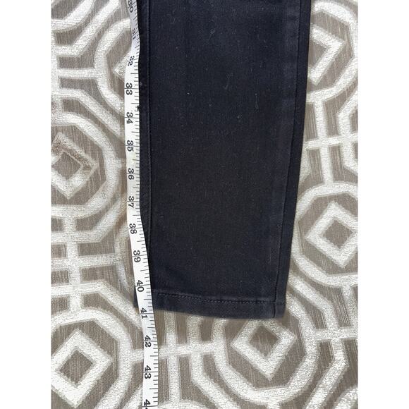 Judy Blue High Waist Tummy Control Skinny Black Denim Size13/31 Stretch Fit - Picture 2 of 7